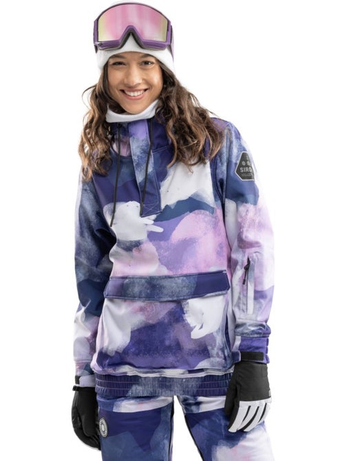 Veste snowboard femme sports d'hiver femme w3-w cloudmont - Kiabi