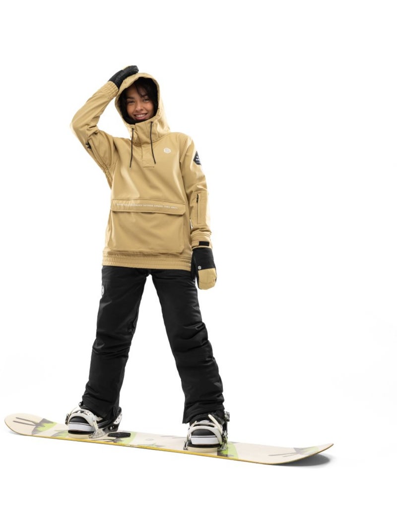 Veste snowboard femme sports d'hiver femme w3-w kamui Beige - Kiabi