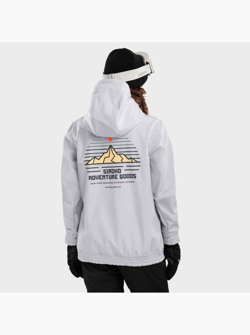 Veste snowboard femme sports d'hiver femme w3-w lhotse - Kiabi
