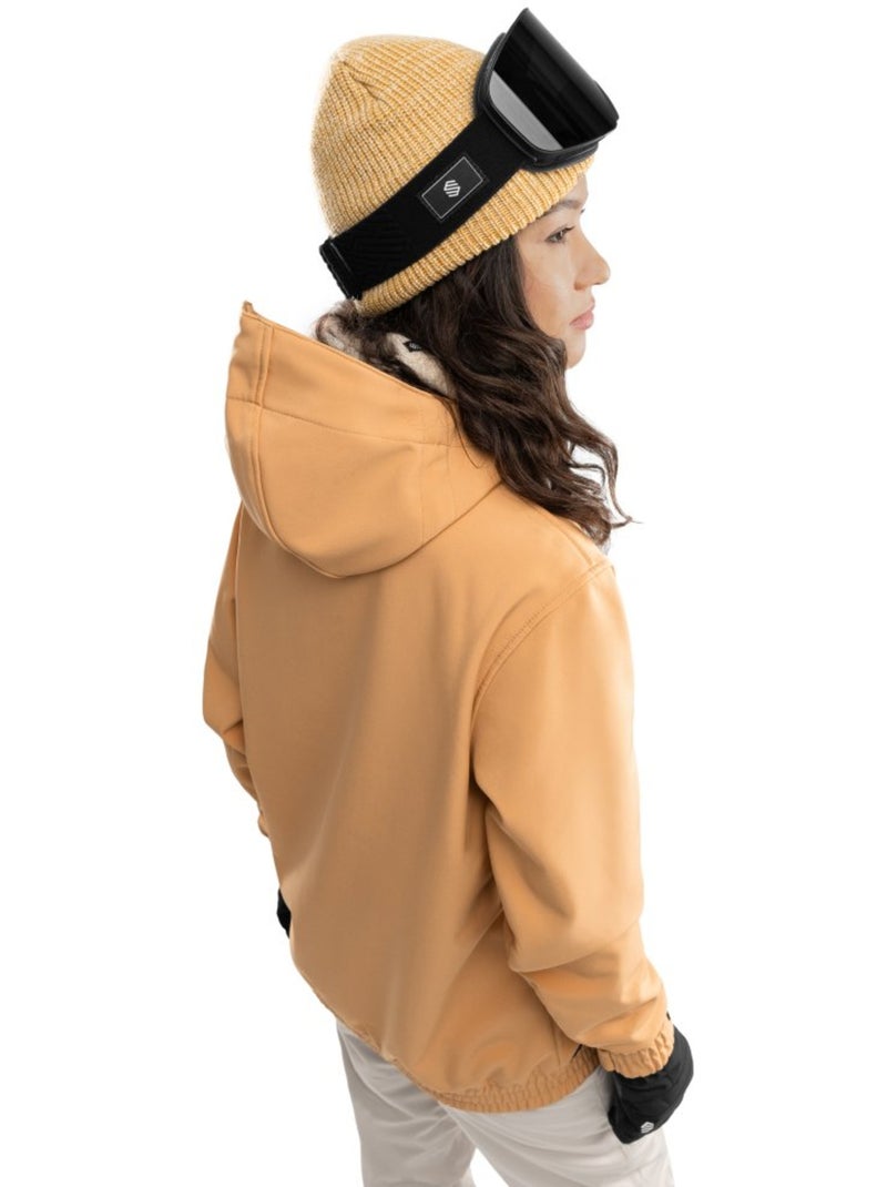 Veste snowboard femme sports d'hiver femme w3-w neuquén Jaune - Kiabi