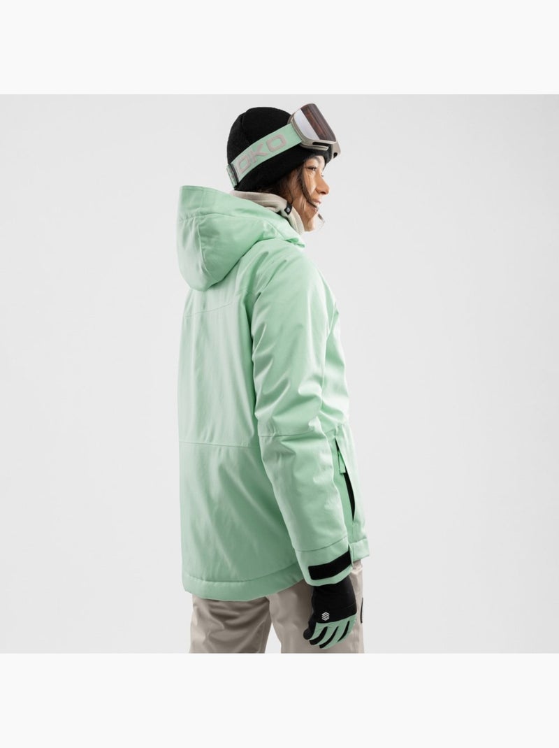 Veste snowboard femme sports d'hiver femme w4-w couloir Vert - Kiabi