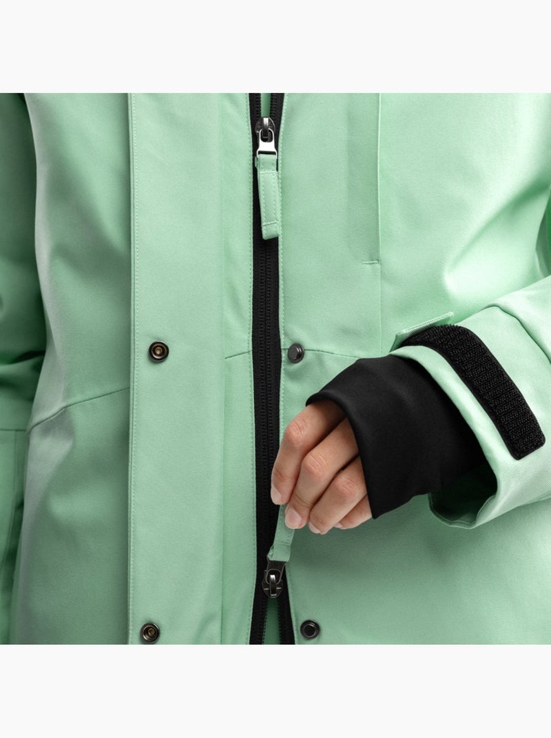 Veste snowboard femme sports d'hiver femme w4-w couloir Vert - Kiabi