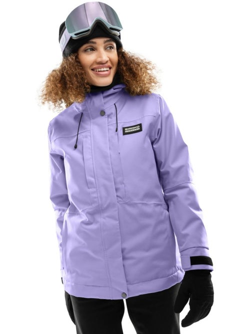 Veste snowboard femme sports d'hiver femme w4-w nevis - Kiabi