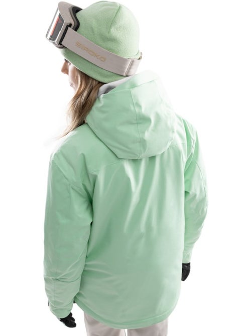 Veste snowboard femme sports d'hiver femme w6-w elm - Kiabi