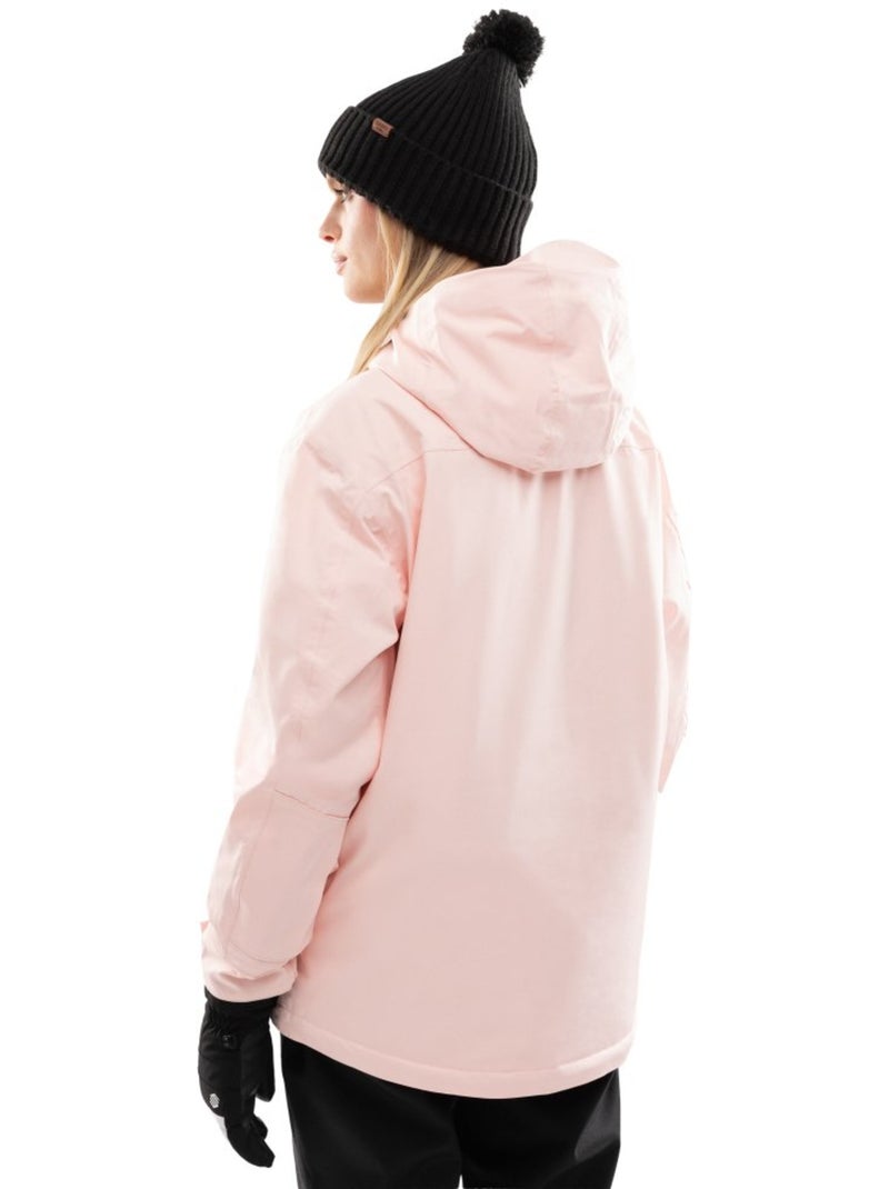 Veste snowboard femme sports d'hiver femme w6-w flims Rose - Kiabi