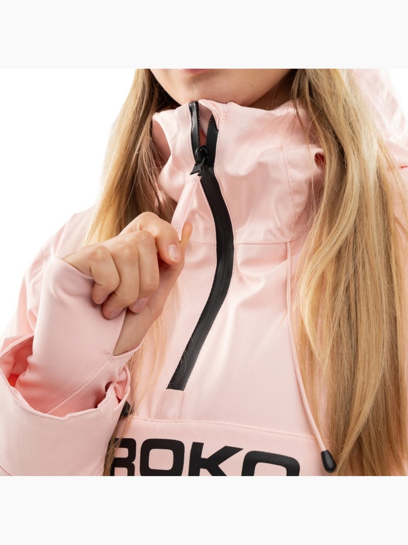 Veste snowboard femme sports d'hiver femme w6-w flims Rose - Kiabi