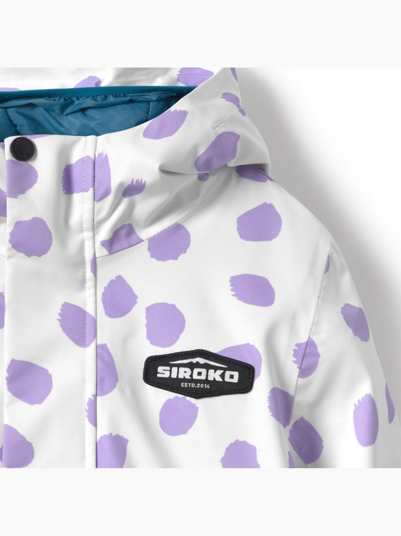 Veste snowboard garçon sports d'hiver enfants kw1 fay Blanc - Kiabi