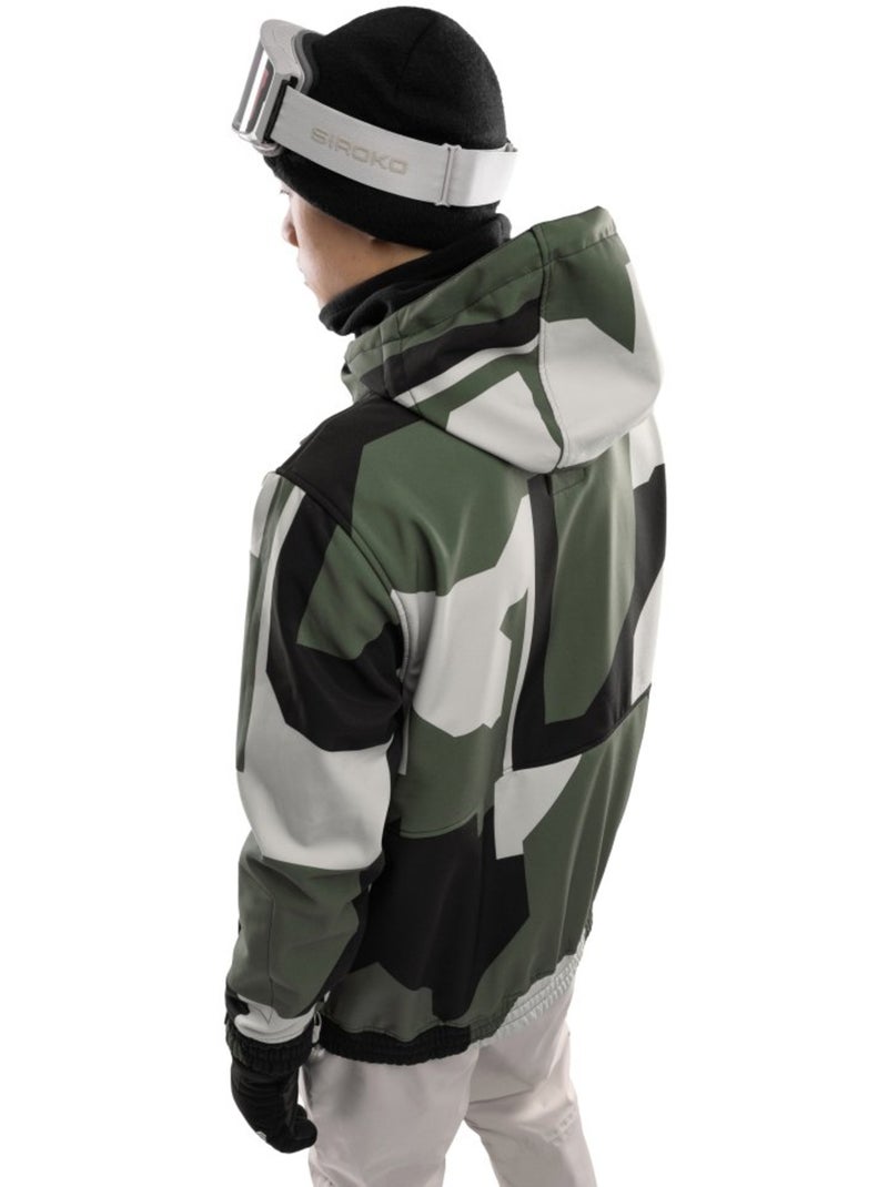 Veste snowboard homme sports d'hiver homme w1 corbet Vert - Kiabi