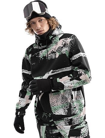 Veste snowboard homme sports d'hiver homme w1 crest
