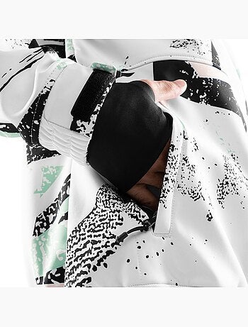 Veste snowboard homme sports d'hiver homme w1 delirium