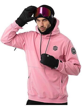 Veste snowboard homme sports d'hiver homme w1 dolomites