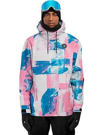 Veste snowboard homme sports d'hiver homme w1 holi