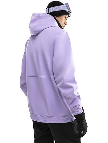 Veste snowboard homme sports d'hiver homme w1 snowy