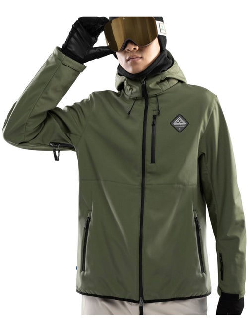 Veste snowboard homme sports d'hiver homme w2 army - Kiabi