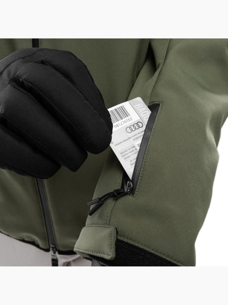Veste snowboard homme sports d'hiver homme w2 army Vert - Kiabi