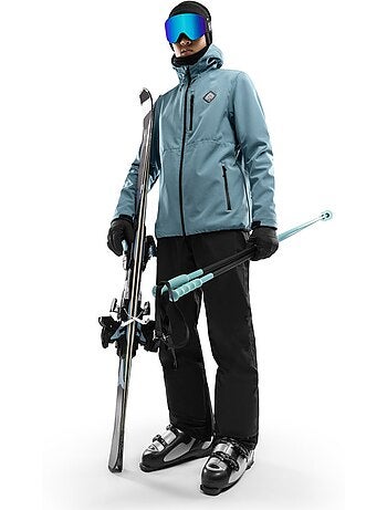Veste snowboard homme sports d'hiver homme w2 beluga