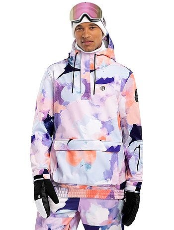 Veste snowboard homme sports d'hiver homme w3 halo