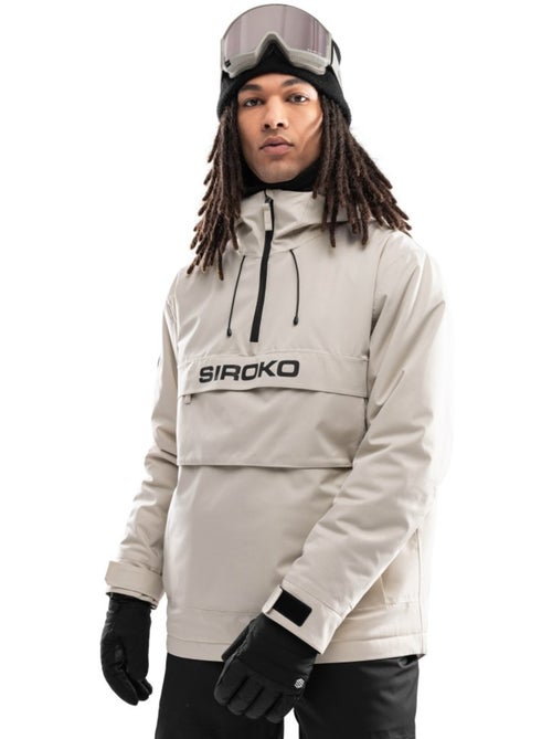Veste snowboard homme sports d'hiver homme w6 eriz - Kiabi