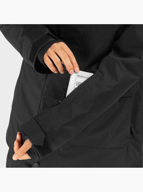 Veste snowboard premium femme sports d'hiver femme srx gstaad - Kiabi
