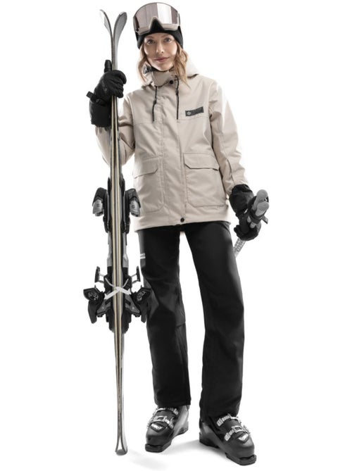 Veste snowboard premium femme sports d'hiver femme srx saslong - Kiabi