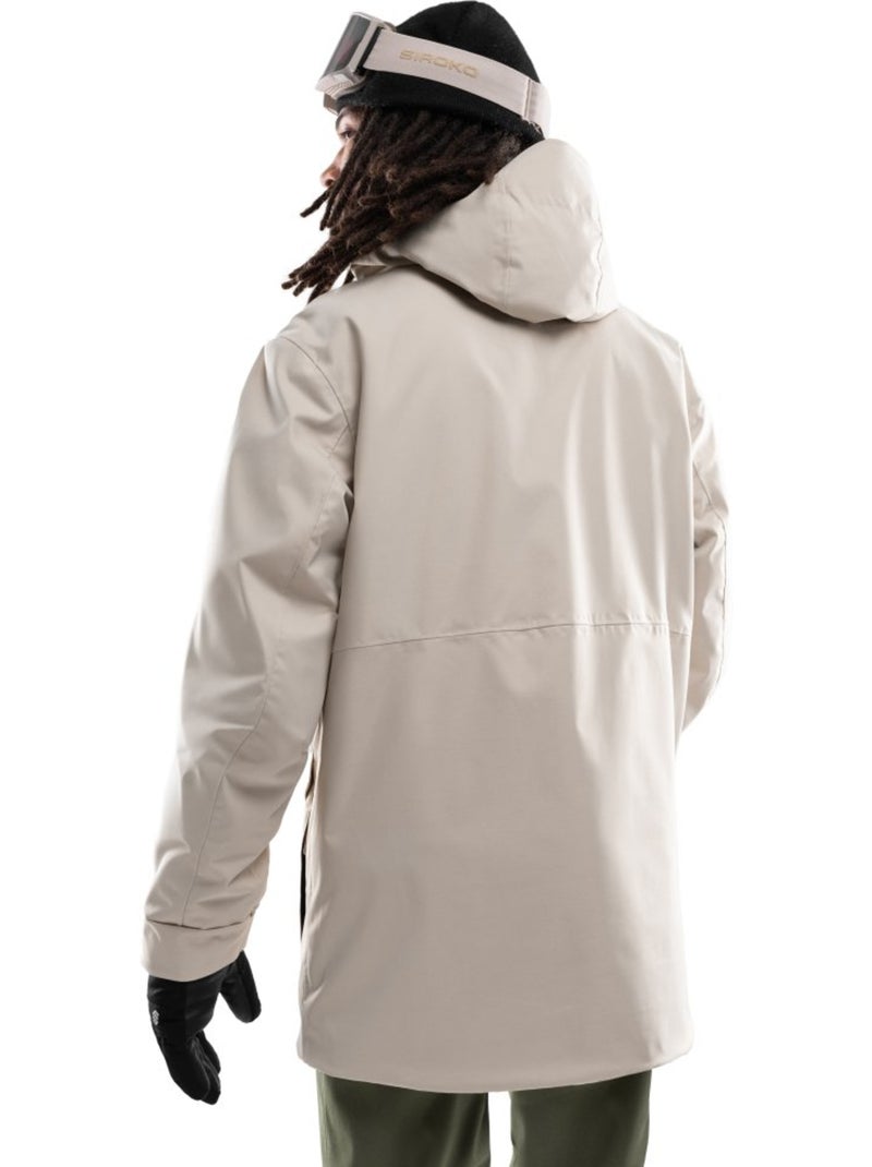 Veste snowboard premium homme sports d'hiver homme srx astun Beige - Kiabi