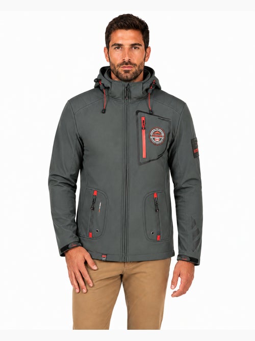 Veste softshell à capuche ajustable tacibeak – canadian peak - Kiabi Veste softshell à capuche ajustable tacibeak – canadian peak - Kiabi
