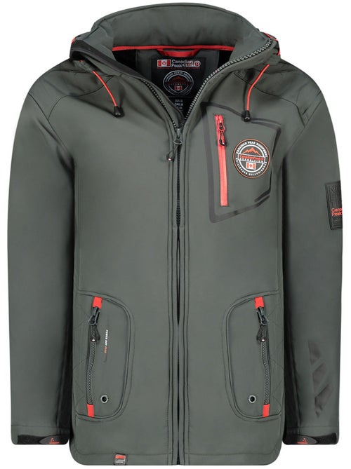 Veste softshell à capuche ajustable tacibeak – canadian peak - Kiabi Veste softshell à capuche ajustable tacibeak – canadian peak - Kiabi