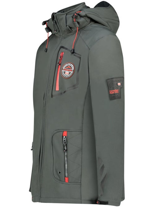 Veste softshell à capuche ajustable tacibeak – canadian peak - Kiabi Veste softshell à capuche ajustable tacibeak – canadian peak - Kiabi