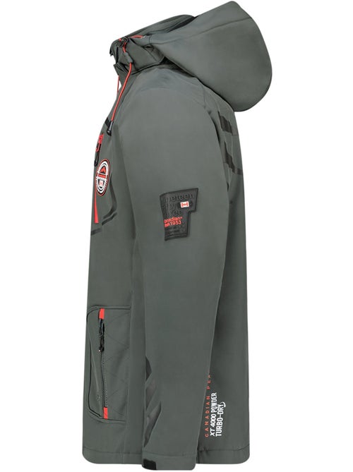 Veste softshell à capuche ajustable tacibeak – canadian peak - Kiabi Veste softshell à capuche ajustable tacibeak – canadian peak - Kiabi