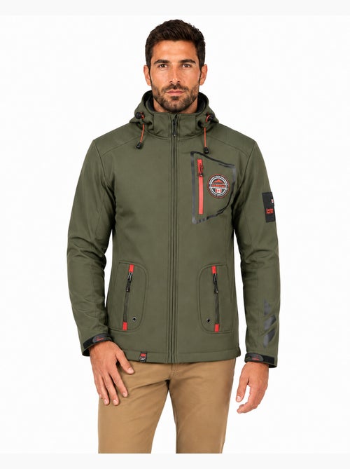 Veste softshell à capuche ajustable tacibeak – canadian peak - Kiabi Veste softshell à capuche ajustable tacibeak – canadian peak - Kiabi