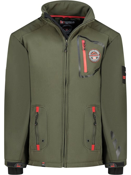 Veste softshell à capuche ajustable tacibeak – canadian peak - Kiabi Veste softshell à capuche ajustable tacibeak – canadian peak - Kiabi