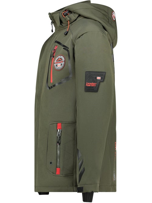 Veste softshell à capuche ajustable tacibeak – canadian peak - Kiabi Veste softshell à capuche ajustable tacibeak – canadian peak - Kiabi