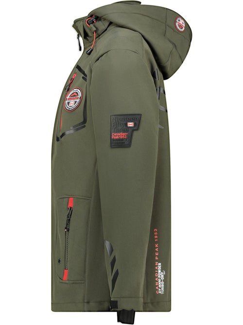 Veste softshell à capuche ajustable tacibeak – canadian peak - Kiabi Veste softshell à capuche ajustable tacibeak – canadian peak - Kiabi