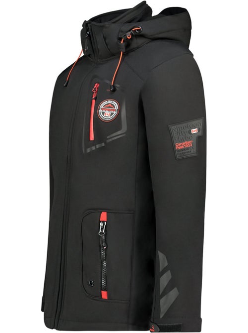 Veste softshell à capuche ajustable tacibeak – canadian peak - Kiabi Veste softshell à capuche ajustable tacibeak – canadian peak - Kiabi