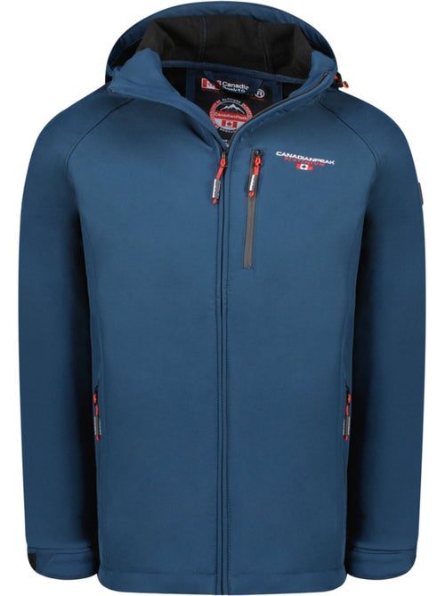 Veste softshell à capuche réglable takiteak – canadian peak - Kiabi Veste softshell à capuche réglable takiteak – canadian peak - Kiabi