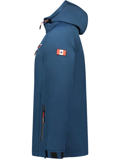 Veste softshell à capuche réglable takiteak – canadian peak - Kiabi Veste softshell à capuche réglable takiteak – canadian peak - Kiabi
