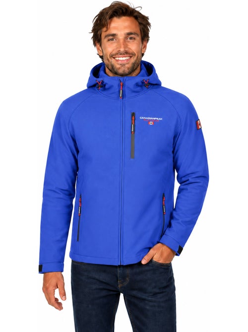 Veste softshell à capuche réglable takiteak – canadian peak - Kiabi Veste softshell à capuche réglable takiteak – canadian peak - Kiabi