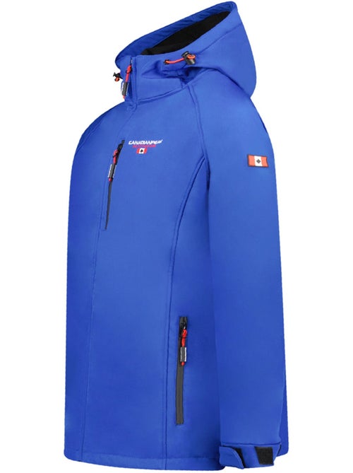 Veste softshell à capuche réglable takiteak – canadian peak - Kiabi Veste softshell à capuche réglable takiteak – canadian peak - Kiabi