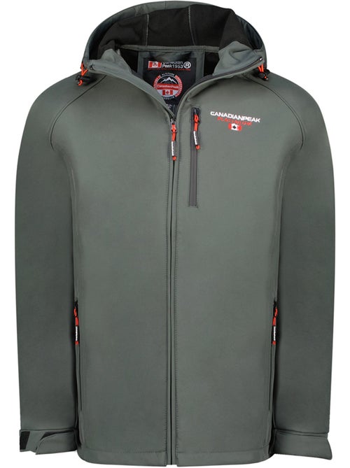 Veste softshell à capuche réglable takiteak – canadian peak - Kiabi Veste softshell à capuche réglable takiteak – canadian peak - Kiabi