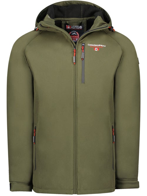 Veste softshell à capuche réglable takiteak – canadian peak - Kiabi Veste softshell à capuche réglable takiteak – canadian peak - Kiabi