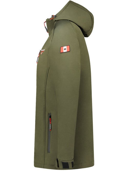 Veste softshell à capuche réglable takiteak – canadian peak - Kiabi Veste softshell à capuche réglable takiteak – canadian peak - Kiabi