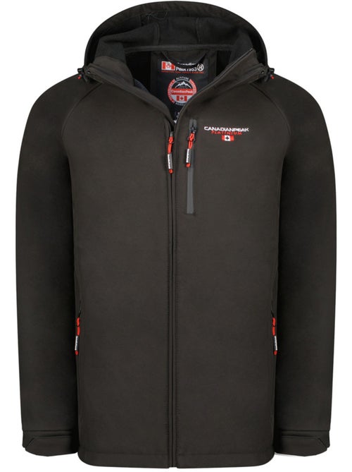 Veste softshell à capuche réglable takiteak – canadian peak - Kiabi Veste softshell à capuche réglable takiteak – canadian peak - Kiabi