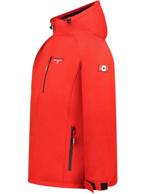 Veste softshell à capuche réglable takiteak – canadian peak - Kiabi Veste softshell à capuche réglable takiteak – canadian peak - Kiabi