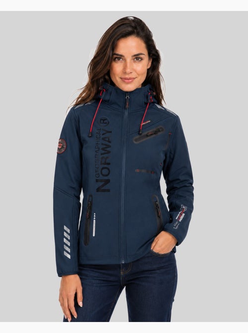 Veste softshell à capuche reine – geographical norway - Kiabi