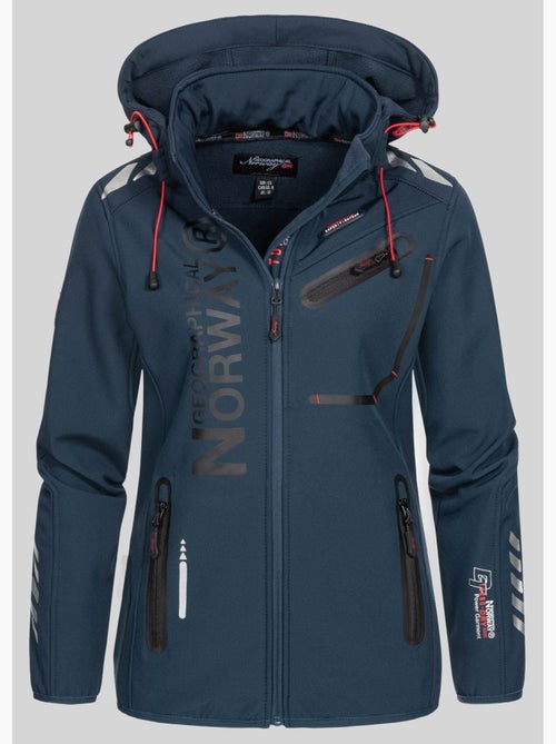 Veste softshell à capuche reine – geographical norway - Kiabi
