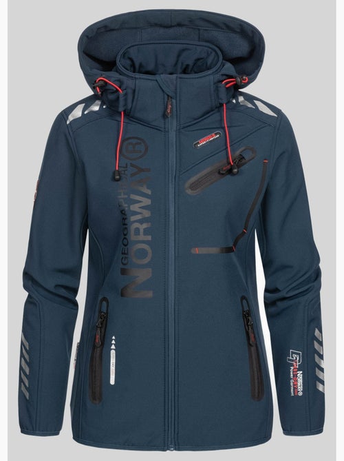 Veste softshell à capuche reine – geographical norway - Kiabi