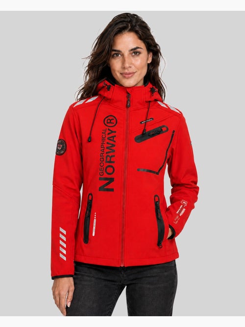 Veste softshell à capuche reine – geographical norway - Kiabi Veste softshell à capuche reine – geographical norway - Kiabi