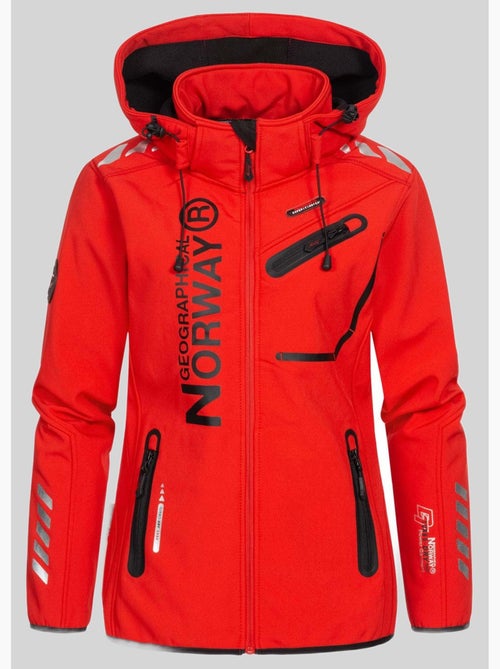 Veste softshell à capuche reine – geographical norway - Kiabi Veste softshell à capuche reine – geographical norway - Kiabi