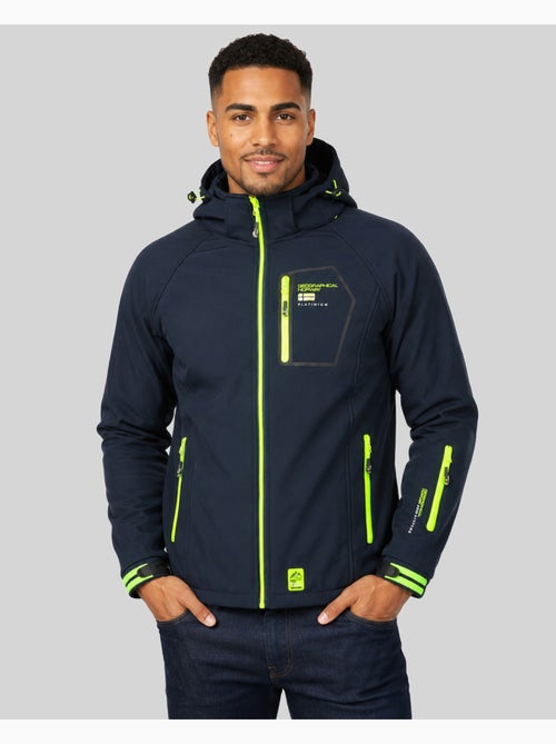Veste softshell à capuche riziere – geographical norway - Kiabi Veste softshell à capuche riziere – geographical norway - Kiabi