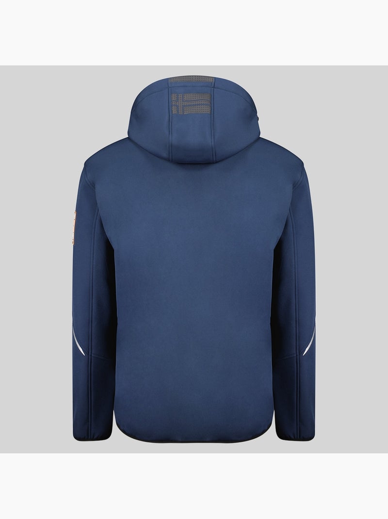 Veste softshell à capuche robin – geographical norway Bleu marine - Kiabi